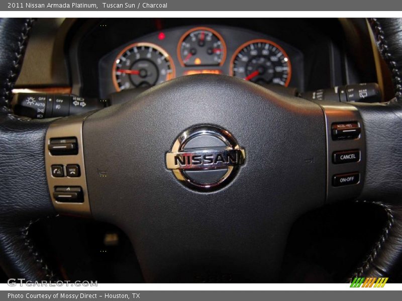Tuscan Sun / Charcoal 2011 Nissan Armada Platinum
