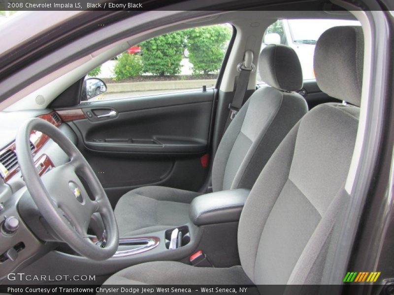 Black / Ebony Black 2008 Chevrolet Impala LS
