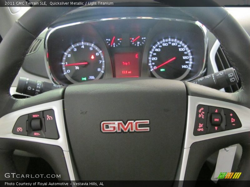 Quicksilver Metallic / Light Titanium 2011 GMC Terrain SLE