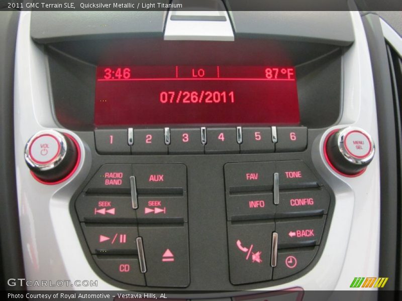 Quicksilver Metallic / Light Titanium 2011 GMC Terrain SLE