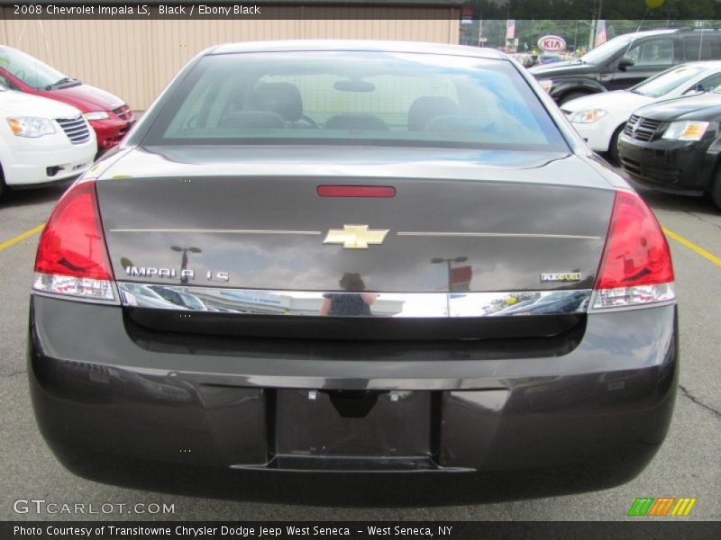 Black / Ebony Black 2008 Chevrolet Impala LS