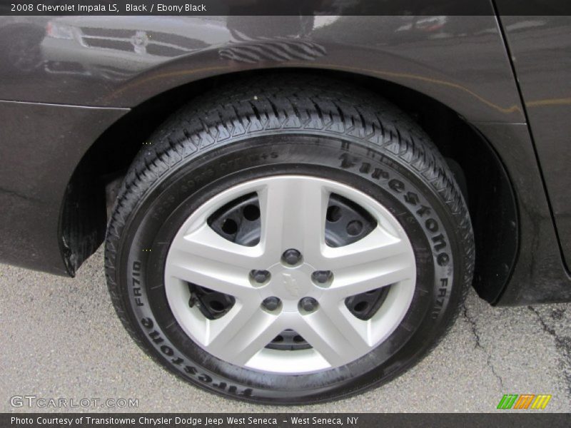 Black / Ebony Black 2008 Chevrolet Impala LS