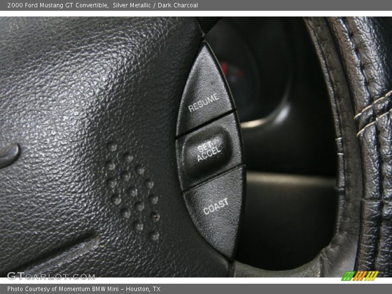 Controls of 2000 Mustang GT Convertible