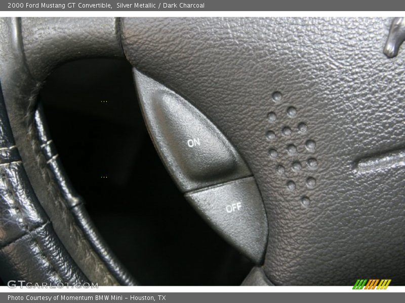 Controls of 2000 Mustang GT Convertible
