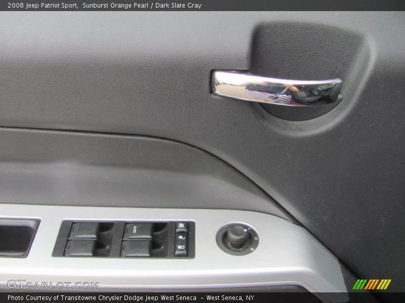 Sunburst Orange Pearl / Dark Slate Gray 2008 Jeep Patriot Sport