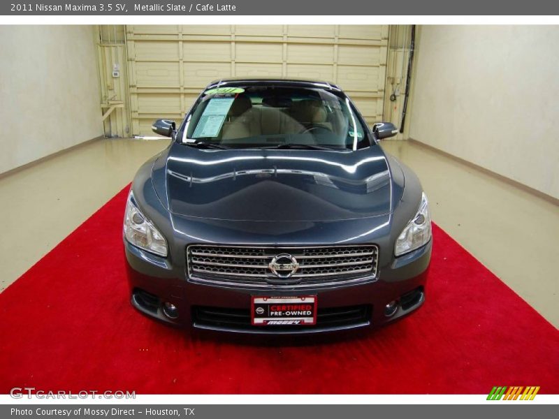 Metallic Slate / Cafe Latte 2011 Nissan Maxima 3.5 SV