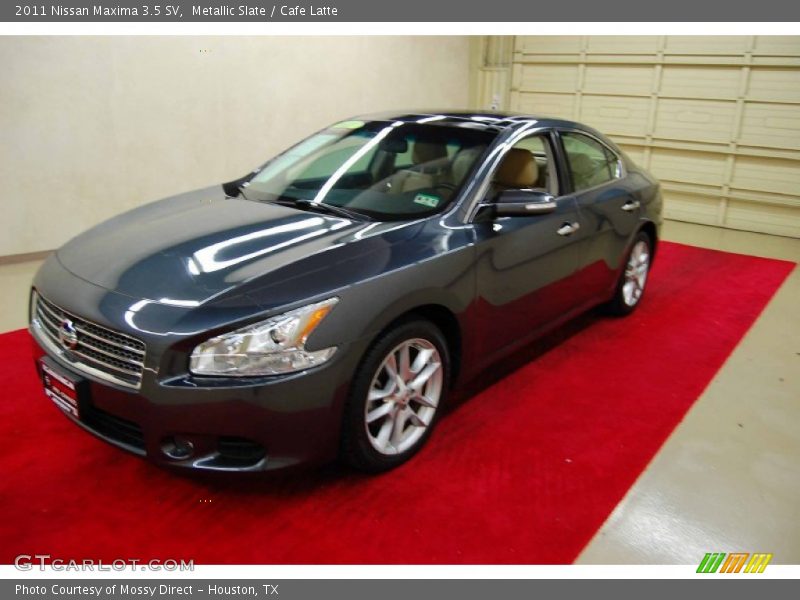 Metallic Slate / Cafe Latte 2011 Nissan Maxima 3.5 SV