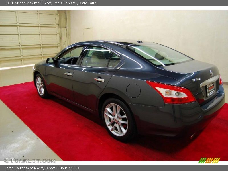 Metallic Slate / Cafe Latte 2011 Nissan Maxima 3.5 SV