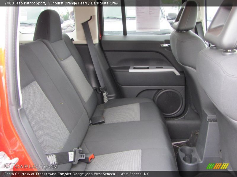 Sunburst Orange Pearl / Dark Slate Gray 2008 Jeep Patriot Sport