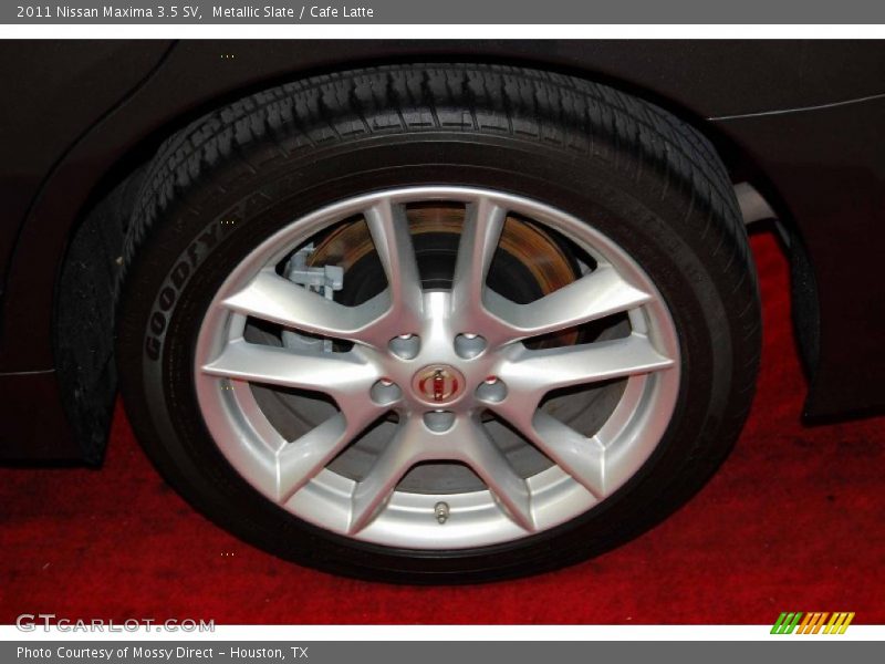 Metallic Slate / Cafe Latte 2011 Nissan Maxima 3.5 SV