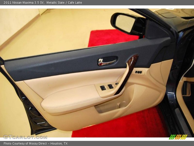 Metallic Slate / Cafe Latte 2011 Nissan Maxima 3.5 SV