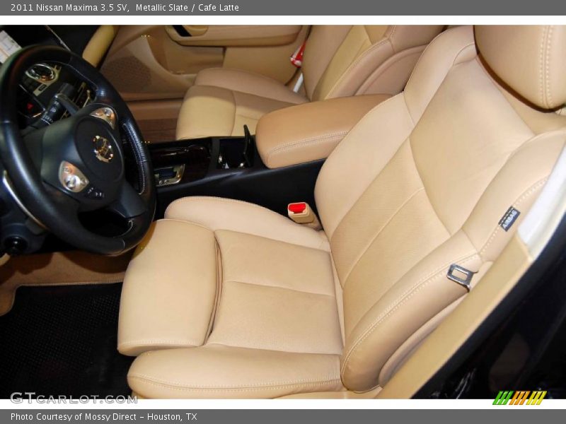 Metallic Slate / Cafe Latte 2011 Nissan Maxima 3.5 SV