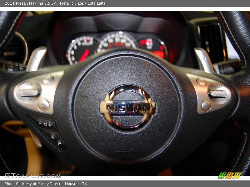 Metallic Slate / Cafe Latte 2011 Nissan Maxima 3.5 SV