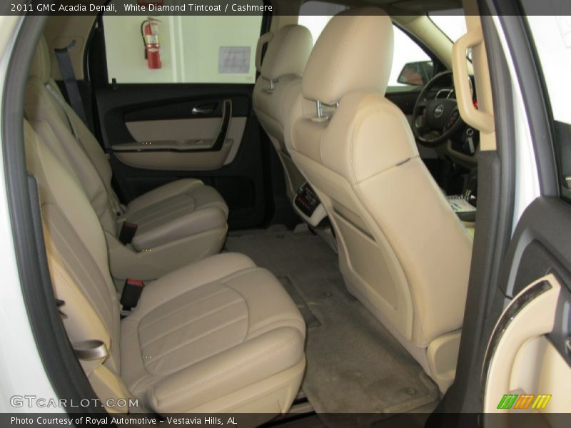 White Diamond Tintcoat / Cashmere 2011 GMC Acadia Denali
