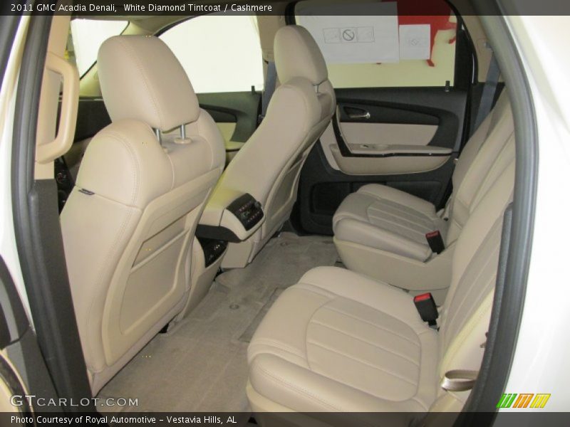 White Diamond Tintcoat / Cashmere 2011 GMC Acadia Denali