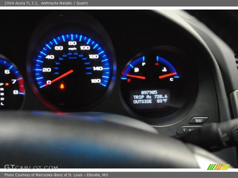 Anthracite Metallic / Quartz 2004 Acura TL 3.2