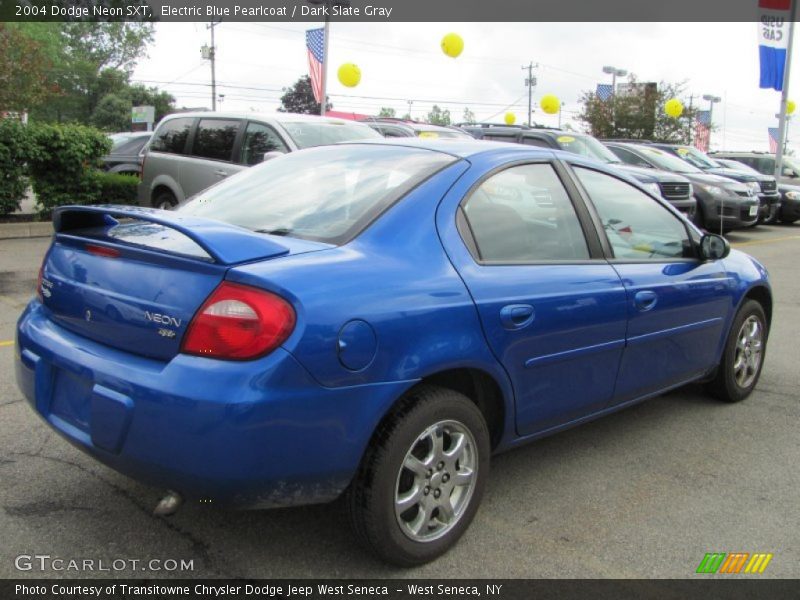 Electric Blue Pearlcoat / Dark Slate Gray 2004 Dodge Neon SXT