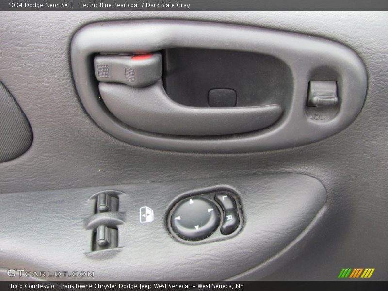 Electric Blue Pearlcoat / Dark Slate Gray 2004 Dodge Neon SXT
