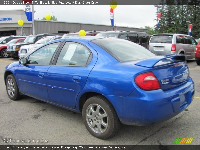 Electric Blue Pearlcoat / Dark Slate Gray 2004 Dodge Neon SXT
