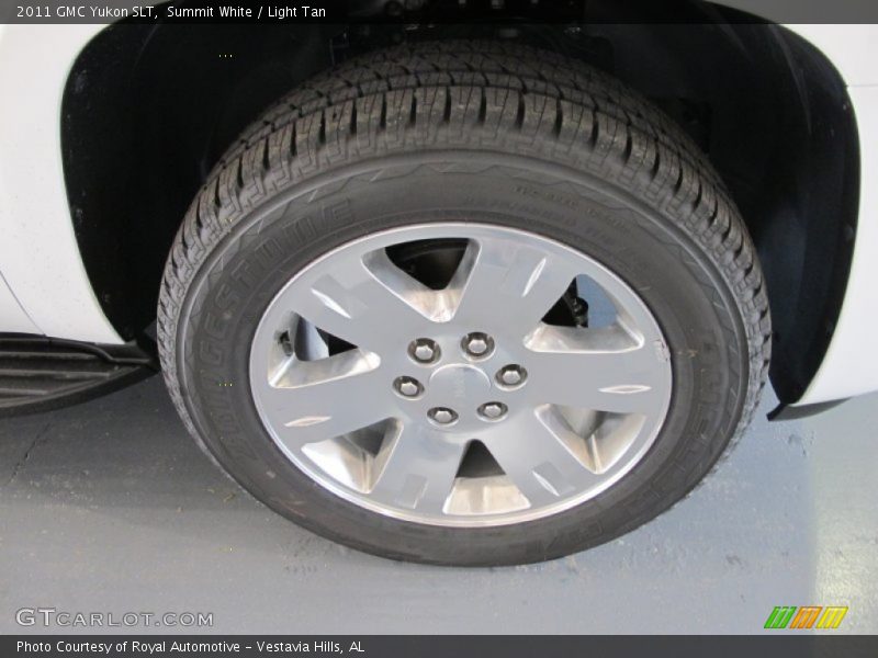 Summit White / Light Tan 2011 GMC Yukon SLT