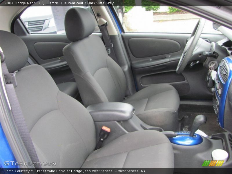 Electric Blue Pearlcoat / Dark Slate Gray 2004 Dodge Neon SXT