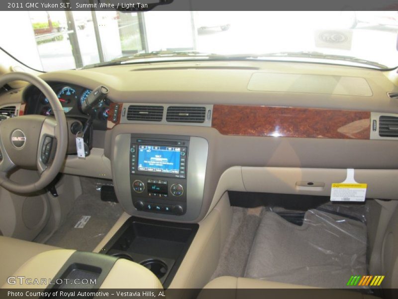 Summit White / Light Tan 2011 GMC Yukon SLT