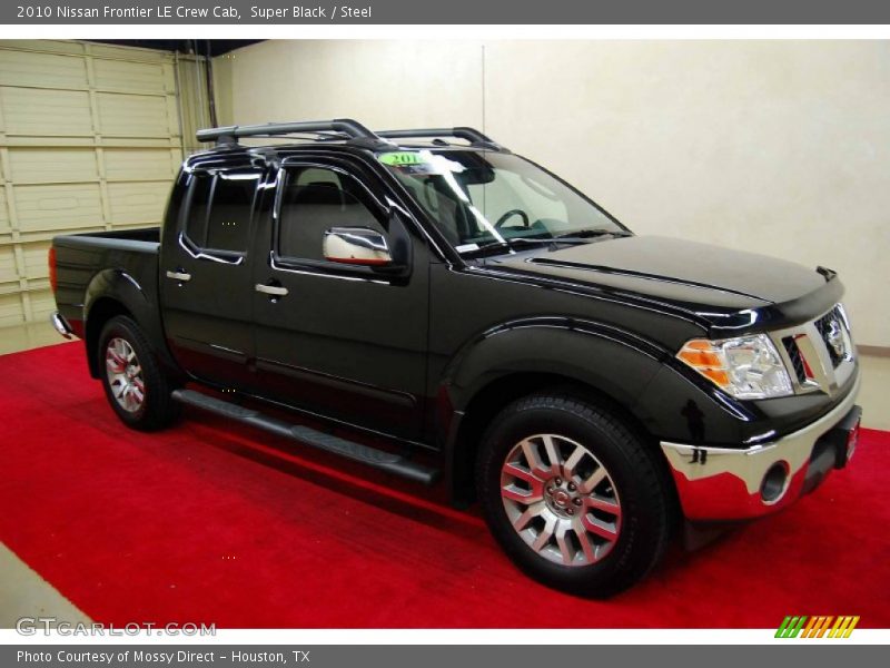Super Black / Steel 2010 Nissan Frontier LE Crew Cab