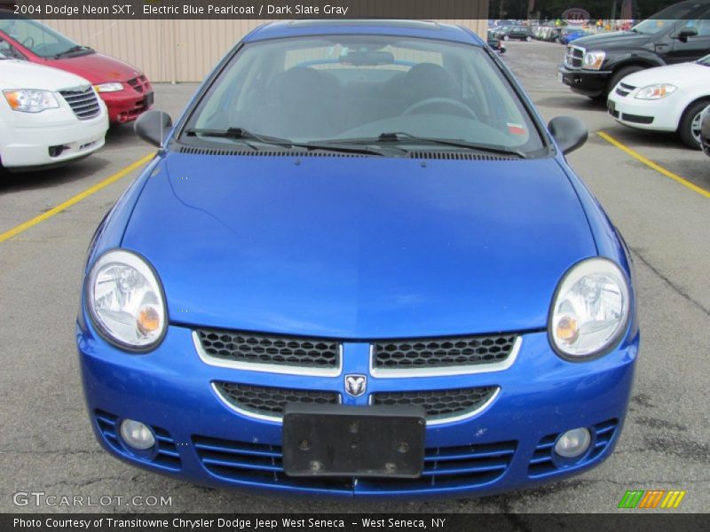 Electric Blue Pearlcoat / Dark Slate Gray 2004 Dodge Neon SXT