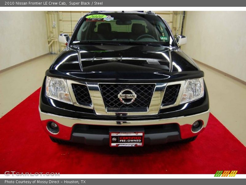 Super Black / Steel 2010 Nissan Frontier LE Crew Cab