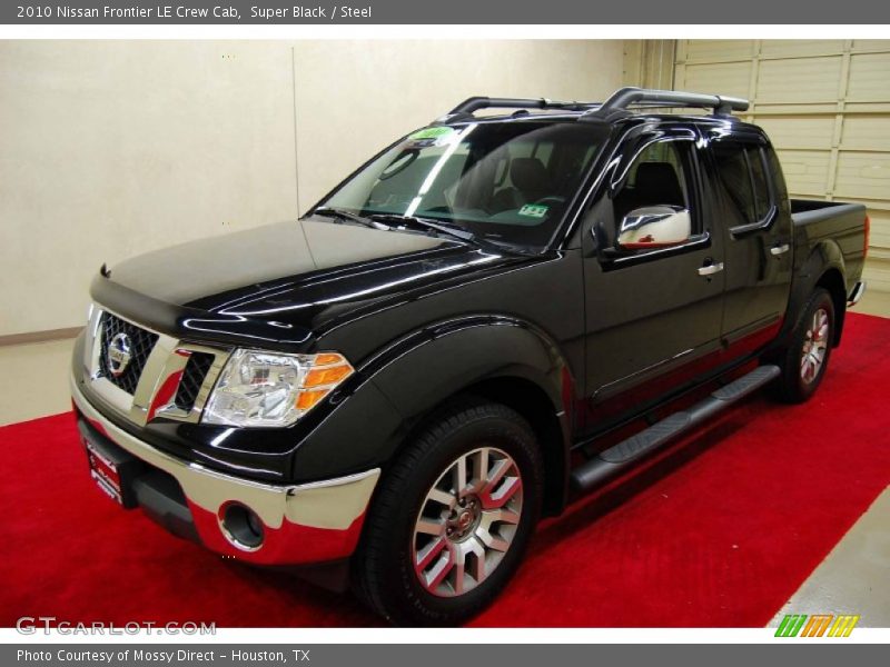 Super Black / Steel 2010 Nissan Frontier LE Crew Cab