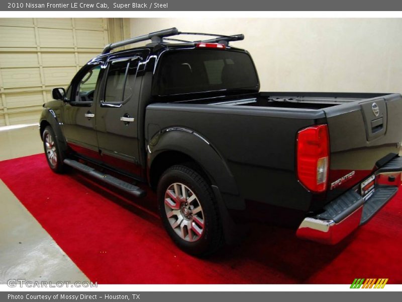 Super Black / Steel 2010 Nissan Frontier LE Crew Cab
