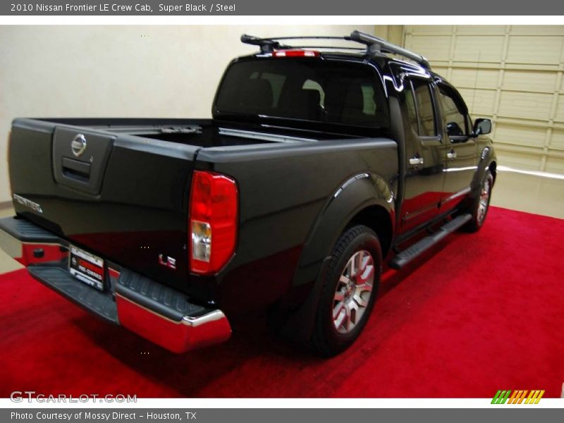Super Black / Steel 2010 Nissan Frontier LE Crew Cab