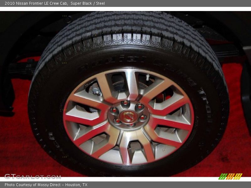 Super Black / Steel 2010 Nissan Frontier LE Crew Cab