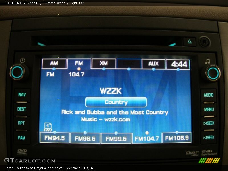 Summit White / Light Tan 2011 GMC Yukon SLT