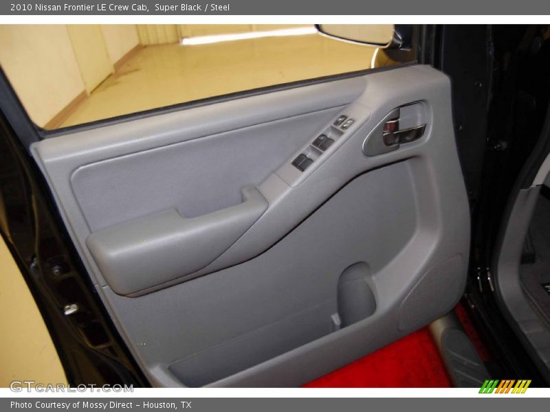 Super Black / Steel 2010 Nissan Frontier LE Crew Cab