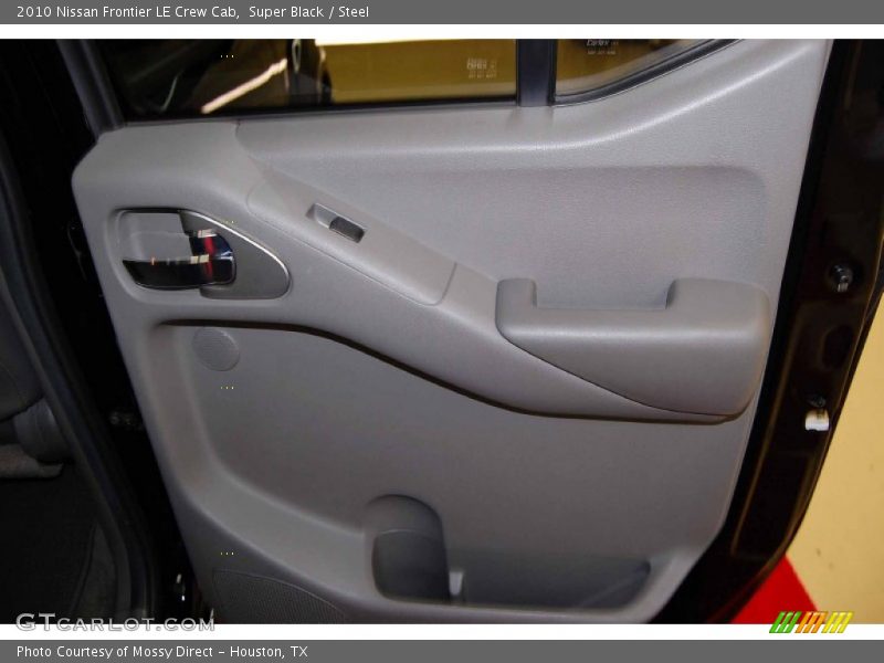 Super Black / Steel 2010 Nissan Frontier LE Crew Cab