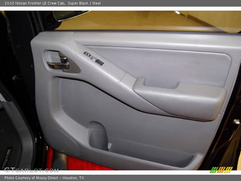 Super Black / Steel 2010 Nissan Frontier LE Crew Cab