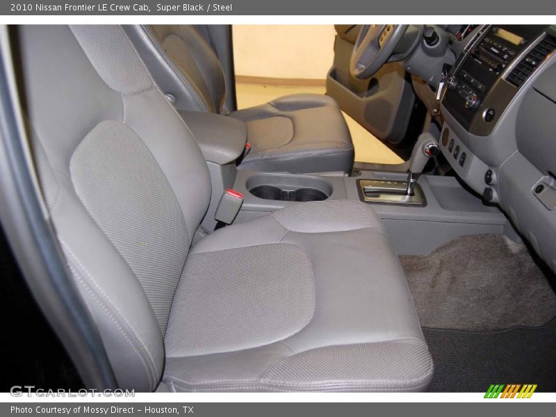 Super Black / Steel 2010 Nissan Frontier LE Crew Cab