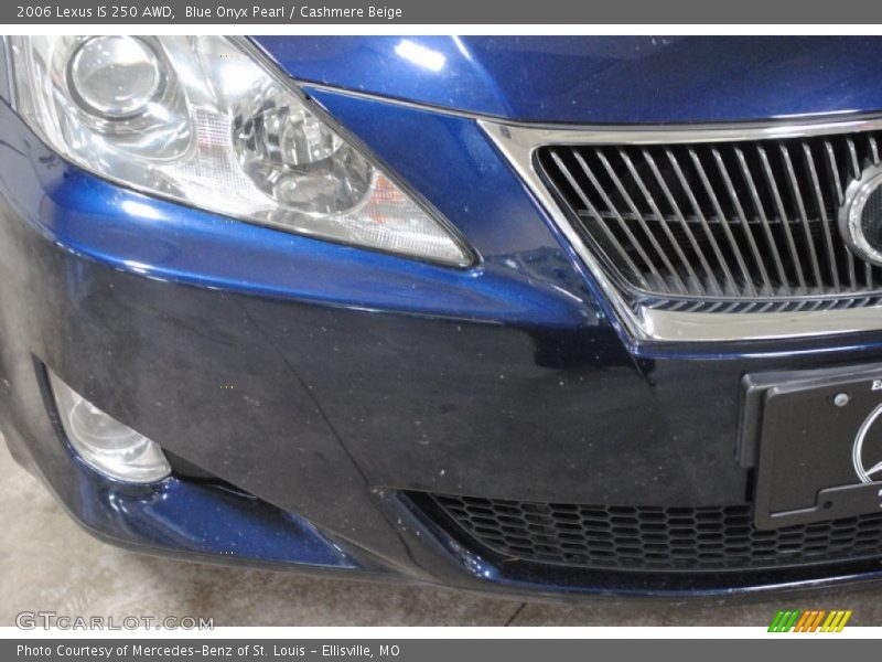 Blue Onyx Pearl / Cashmere Beige 2006 Lexus IS 250 AWD