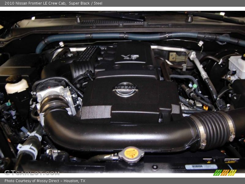Super Black / Steel 2010 Nissan Frontier LE Crew Cab