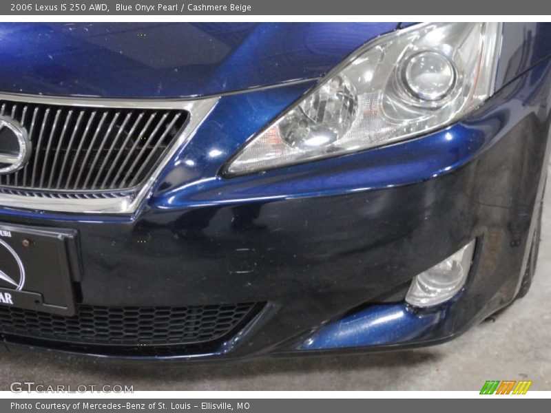 Blue Onyx Pearl / Cashmere Beige 2006 Lexus IS 250 AWD