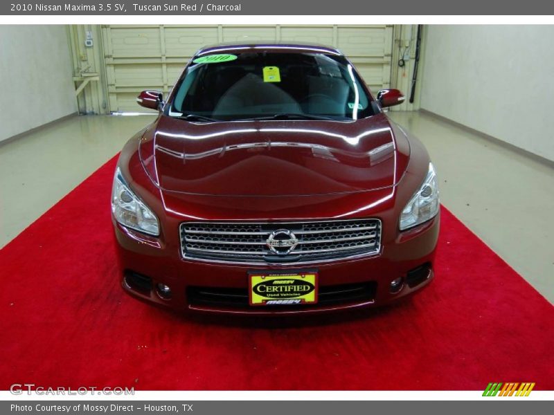 Tuscan Sun Red / Charcoal 2010 Nissan Maxima 3.5 SV