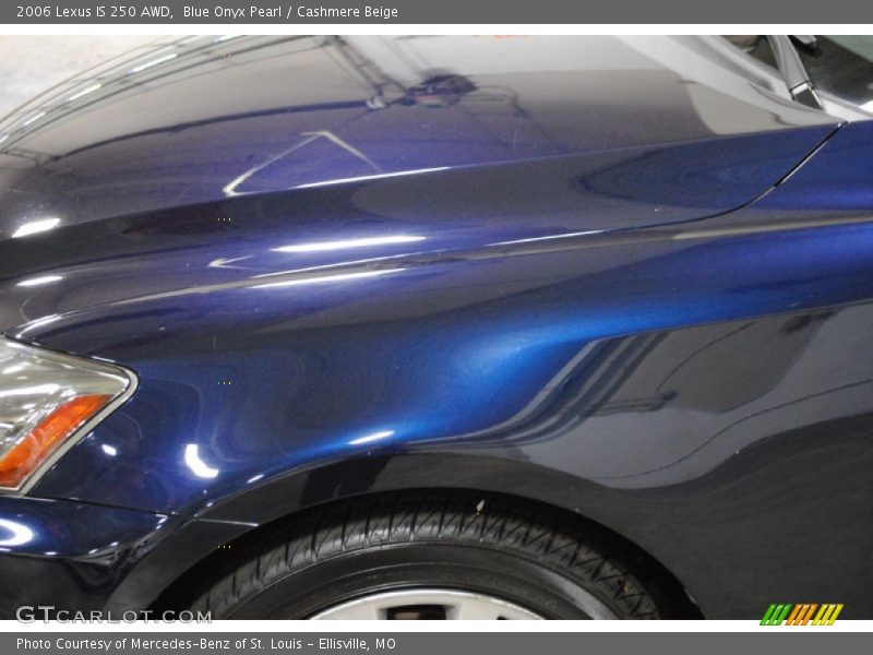 Blue Onyx Pearl / Cashmere Beige 2006 Lexus IS 250 AWD