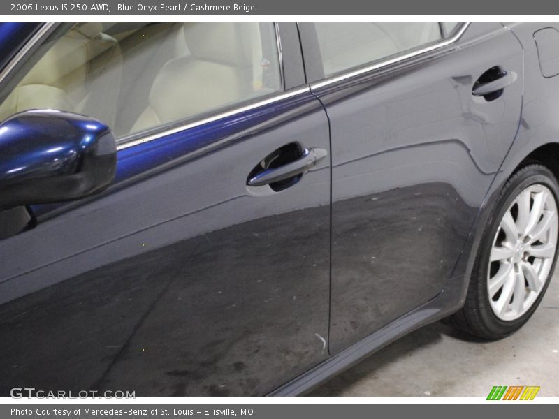 Blue Onyx Pearl / Cashmere Beige 2006 Lexus IS 250 AWD