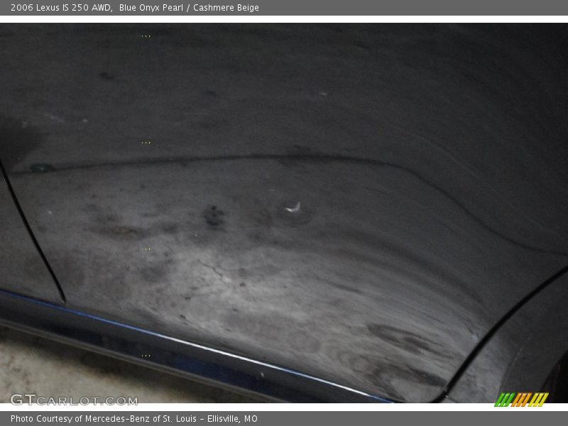 Blue Onyx Pearl / Cashmere Beige 2006 Lexus IS 250 AWD