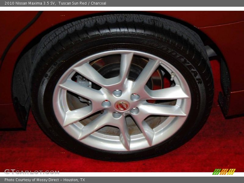 Tuscan Sun Red / Charcoal 2010 Nissan Maxima 3.5 SV