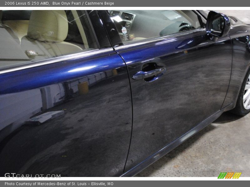 Blue Onyx Pearl / Cashmere Beige 2006 Lexus IS 250 AWD