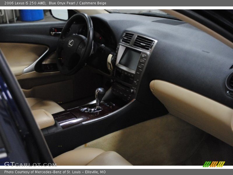 Blue Onyx Pearl / Cashmere Beige 2006 Lexus IS 250 AWD