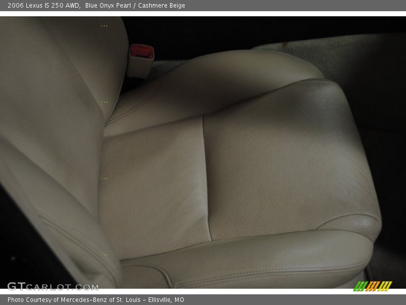 Blue Onyx Pearl / Cashmere Beige 2006 Lexus IS 250 AWD
