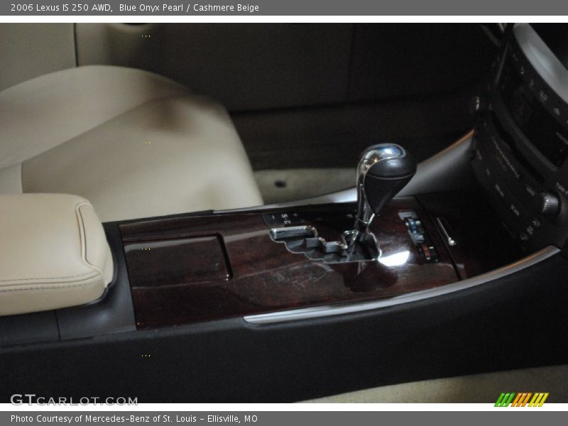 Blue Onyx Pearl / Cashmere Beige 2006 Lexus IS 250 AWD